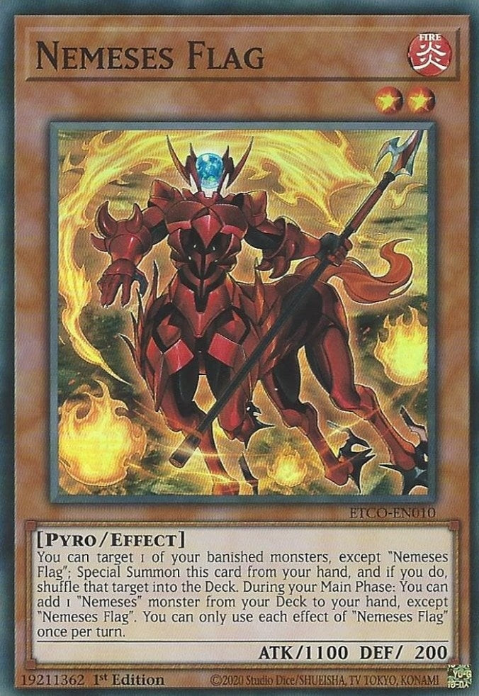 Image for Nemeses Flag (ETCO-EN010) (ETCO) - YuGiOh