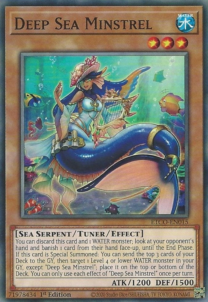 Image for Deep Sea Minstrel (ETCO-EN015) (ETCO) - YuGiOh