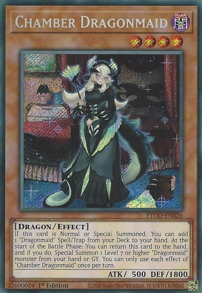 Image for Chamber Dragonmaid (ETCO-EN026) (ETCO) - YuGiOh