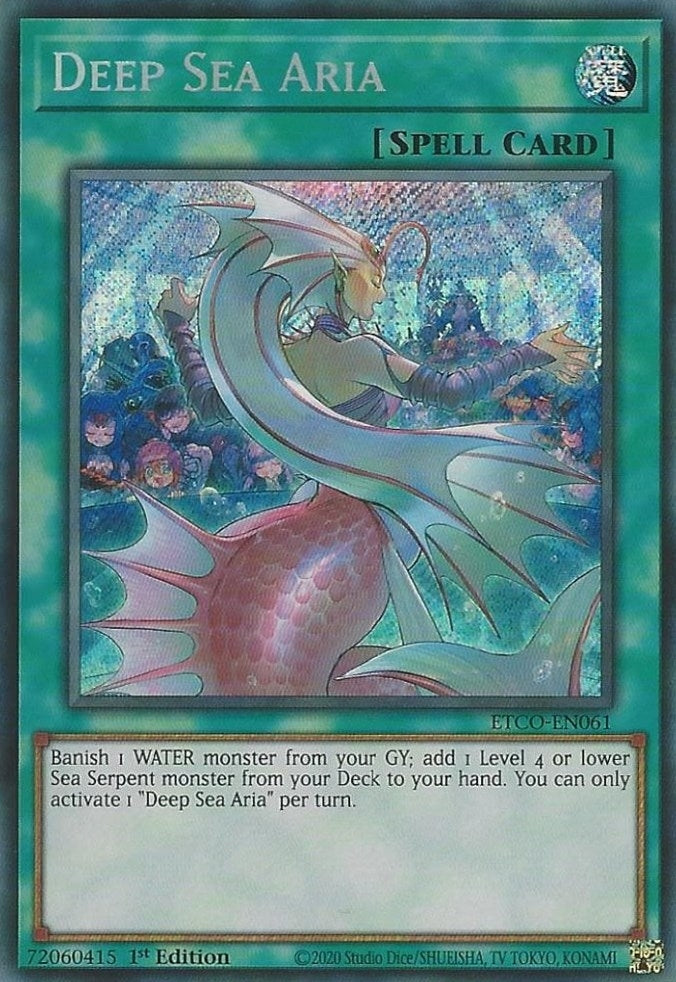 Image for Deep Sea Aria (ETCO-EN061) (ETCO) - YuGiOh