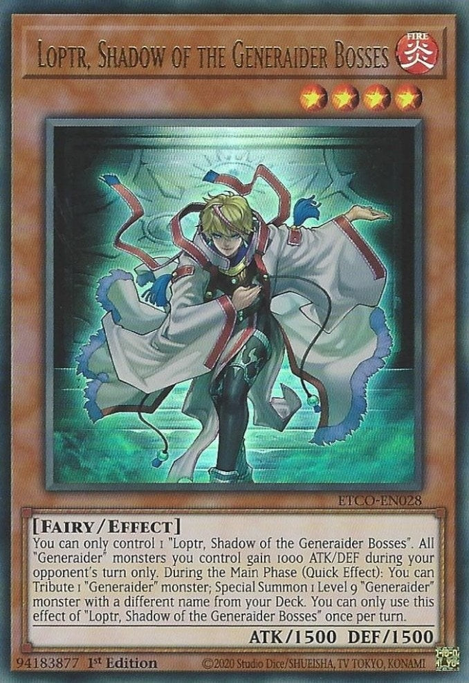Image for Loptr, Shadow of the Generaider Bosses (ETCO-EN028) (ETCO) - YuGiOh