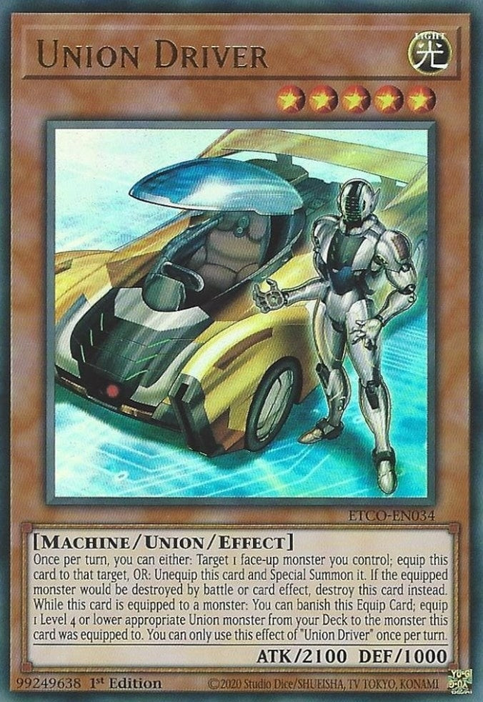 Image for Union Driver (ETCO-EN034) (ETCO) - YuGiOh