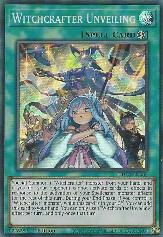 Image for Witchcrafter Unveiling (ETCO-EN067) (ETCO) - YuGiOh