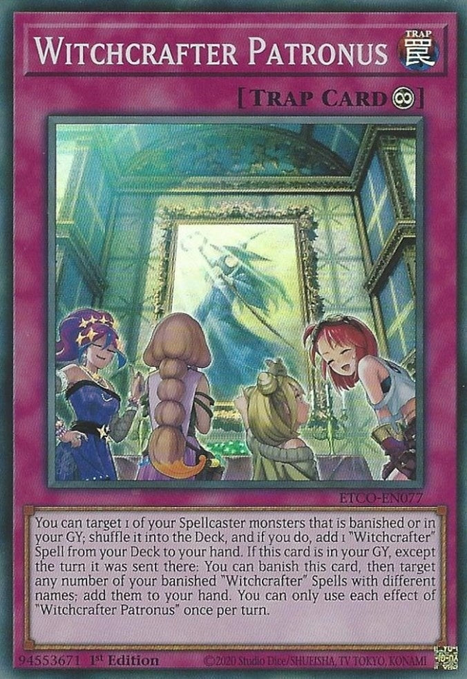 Image for Witchcrafter Patronus (ETCO-EN077) (ETCO) - YuGiOh