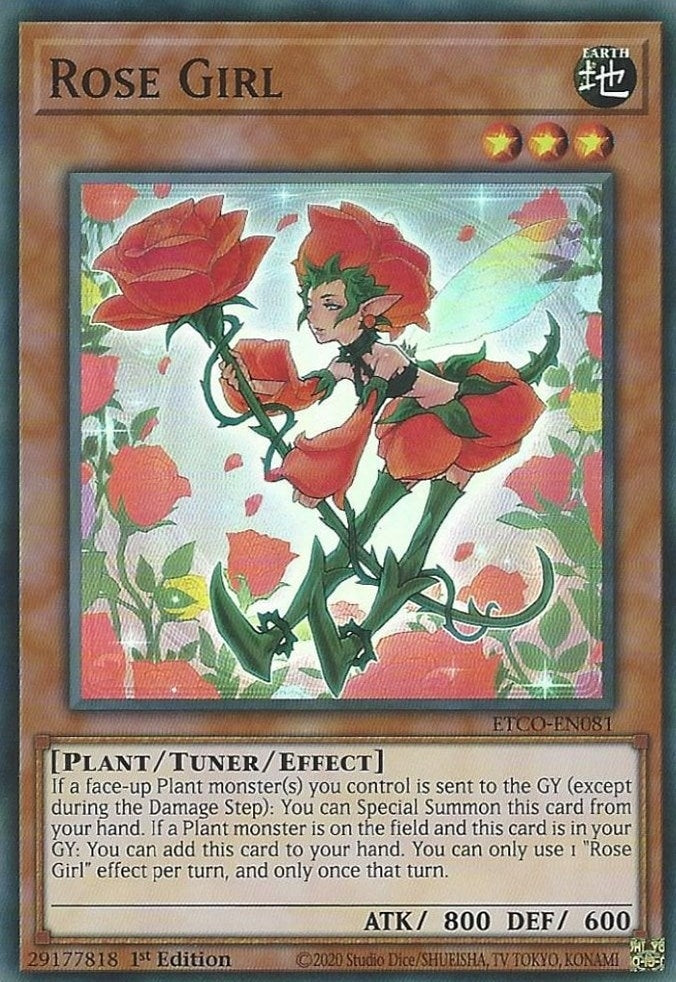 Image for Rose Girl (ETCO-EN081) (ETCO) - YuGiOh