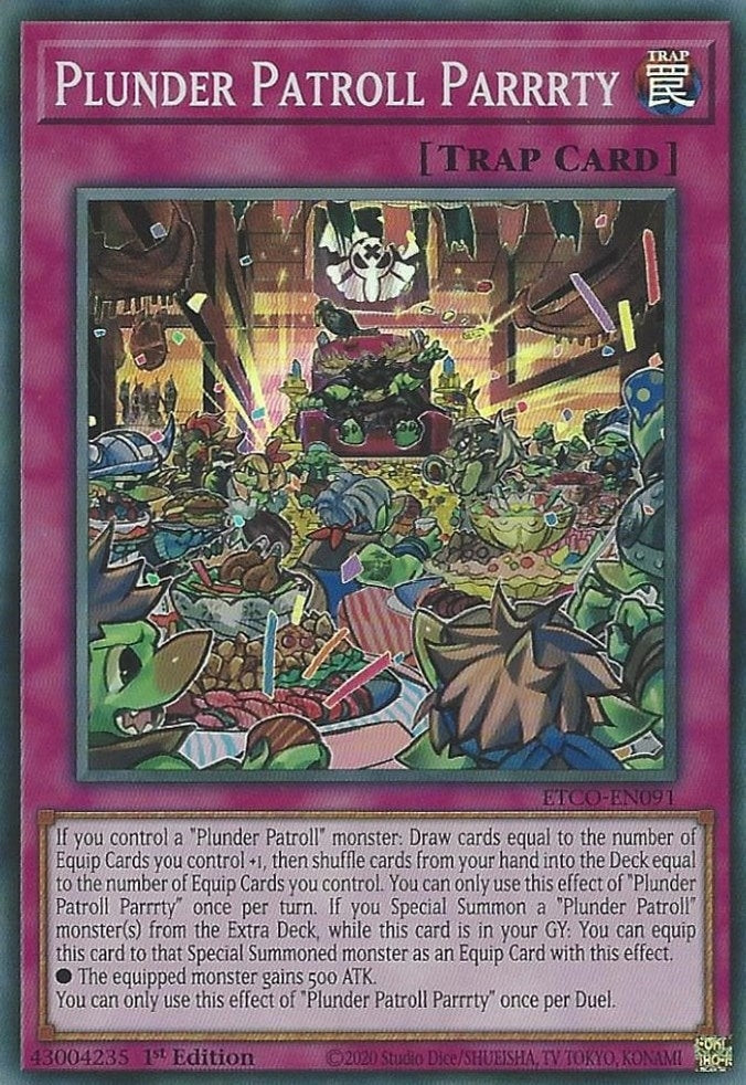 Image for Plunder Patroll Parrrty (ETCO-EN091) (ETCO) - YuGiOh