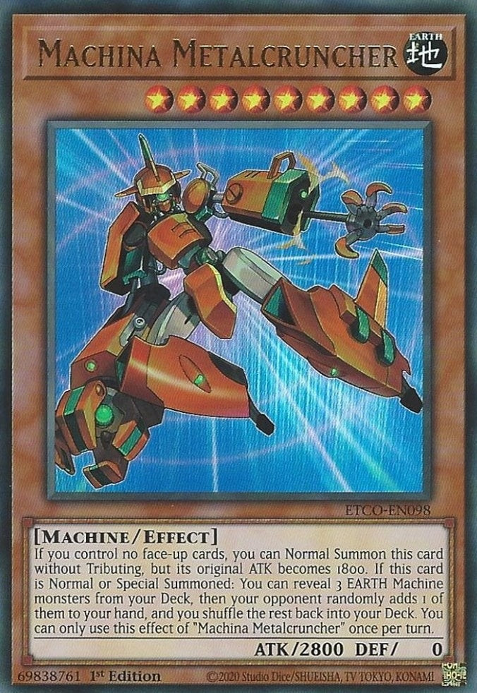 Image for Machina Metalcruncher (ETCO-EN098) (ETCO) - YuGiOh