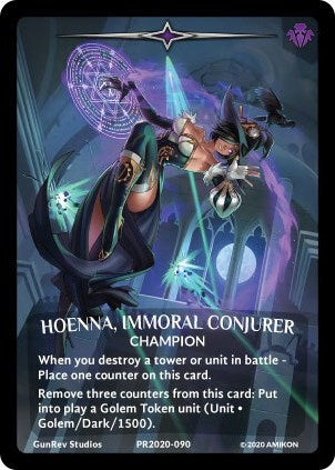 Image for Hoenna, Immoral Conjurer - PR2020-090 (Alternate Art) (PR2020-090) (Argent Saga Promos) - Argent Saga TCG