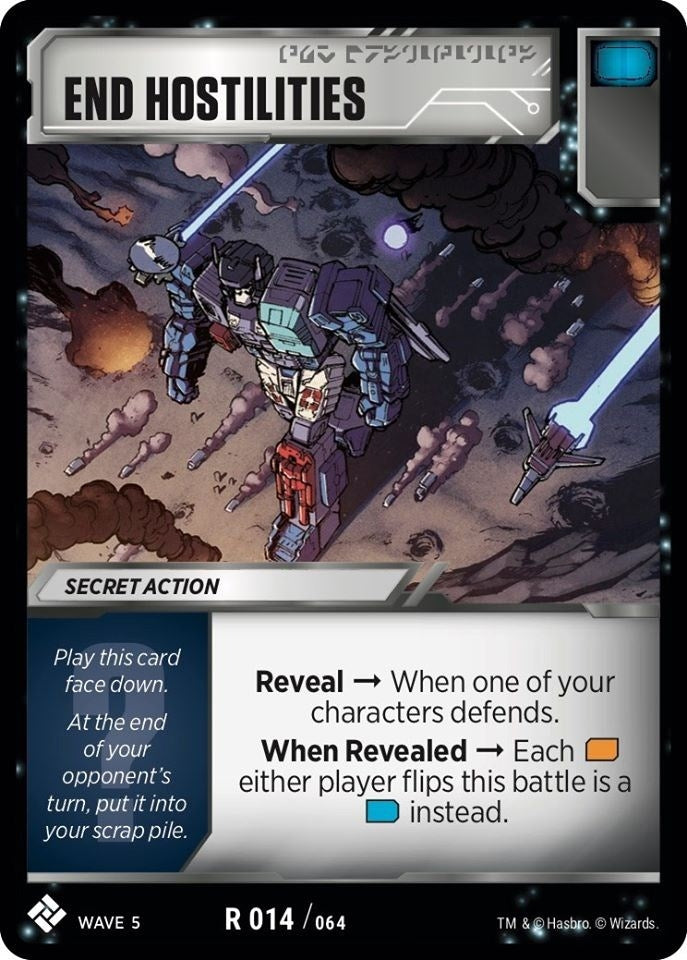 Image for End Hostilities (14) (Titan Masters Attack) - Transformers TCG
