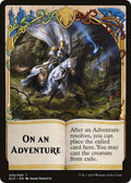 Image for Emblem - On An Adventure // Spirit Double-Sided Token (Challenger 2020) (20 // 1) (Unique and Miscellaneous Promos) - Magic: The Gathering