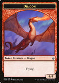 Image for Dragon // Spirit Double-Sided Token (Challenger 2020) (13 // 1) (Unique and Miscellaneous Promos) - Magic: The Gathering