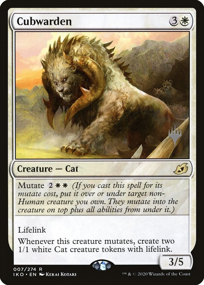 Image for Cubwarden (7) (Ikoria) - Magic: The Gathering