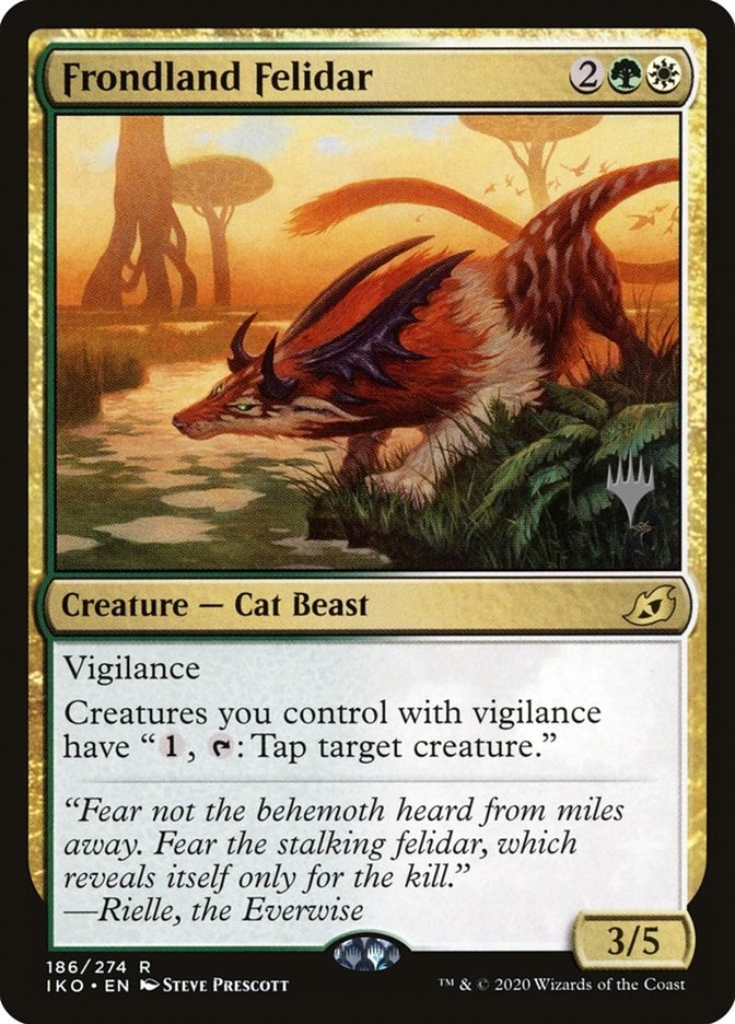 Image for Frondland Felidar (186) (Ikoria) - Magic: The Gathering