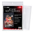 Image for Ultra Pro 8" x 10" Soft Sleeves (50-Pack) - Card Sleeves