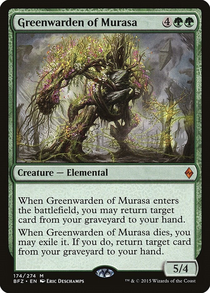 Image for Greenwarden of Murasa (174) (Ikoria) - Magic: The Gathering