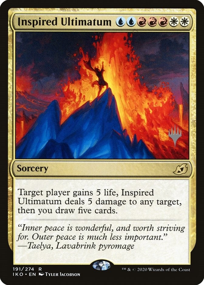 Image for Inspired Ultimatum (191) (Ikoria) - Magic: The Gathering