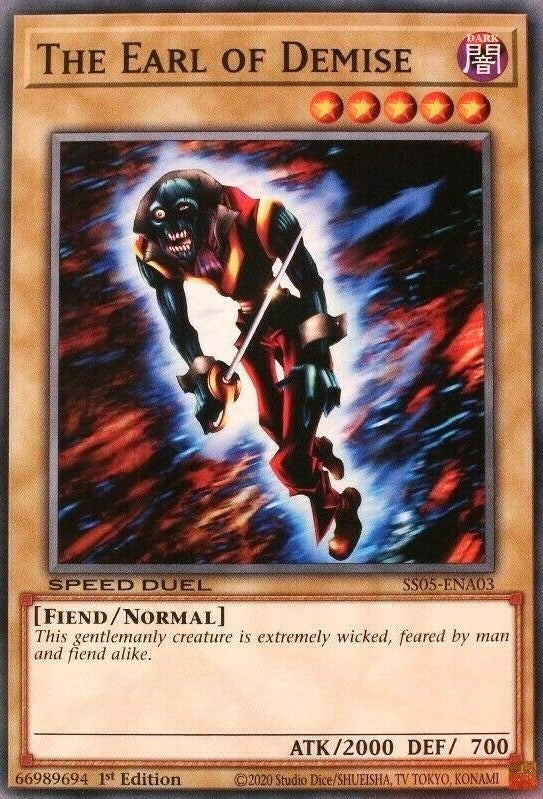 Image for The Earl of Demise (SS05-ENA03) (SS05) - YuGiOh