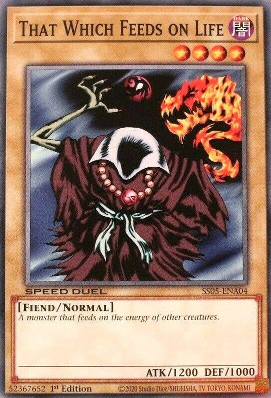 Image for That Which Feeds on Life (SS05-ENA04) (SS05) - YuGiOh