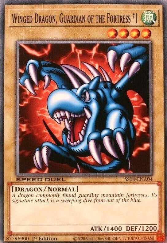 Image for Winged Dragon, Guardian of the Fortress #1 (SS04-ENA04) (SS04) - YuGiOh