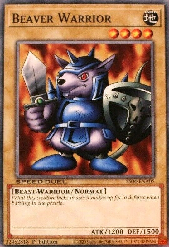 Image for Beaver Warrior (SS04-ENA05) (SS04) - YuGiOh