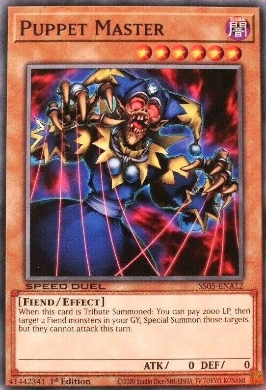 Image for Puppet Master (SS05-ENA12) (SS05) - YuGiOh