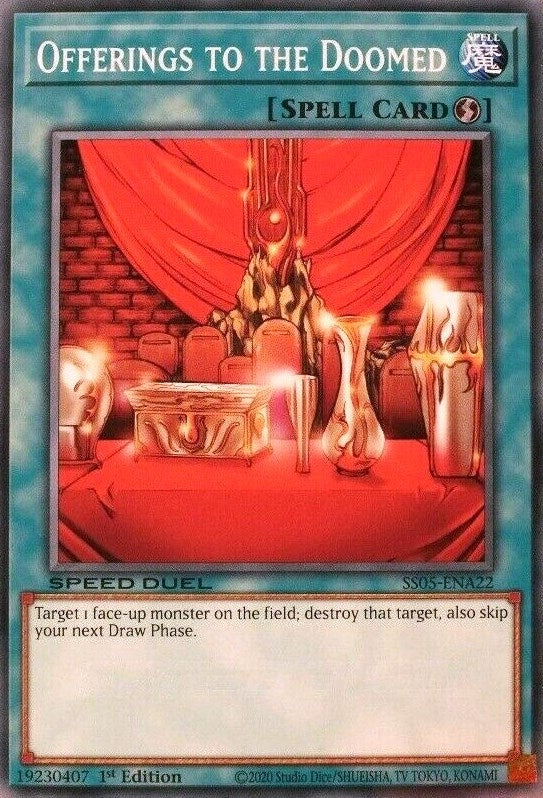 Image for Offerings to the Doomed (SS05-ENA22) (SS05) - YuGiOh