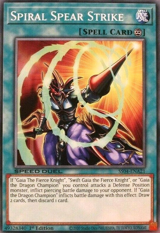 Image for Spiral Spear Strike (SS04-ENA21) (SS04) - YuGiOh