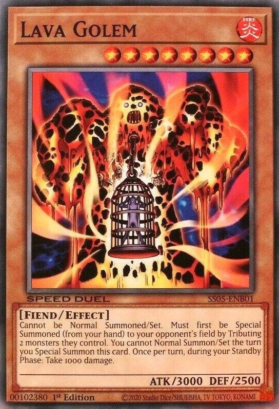 Image for Lava Golem (SS05-ENB01) (SS05) - YuGiOh