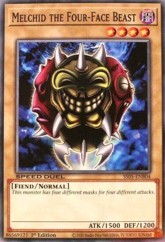 Image for Melchid the Four-Face Beast (SS05-ENB04) (SS05) - YuGiOh