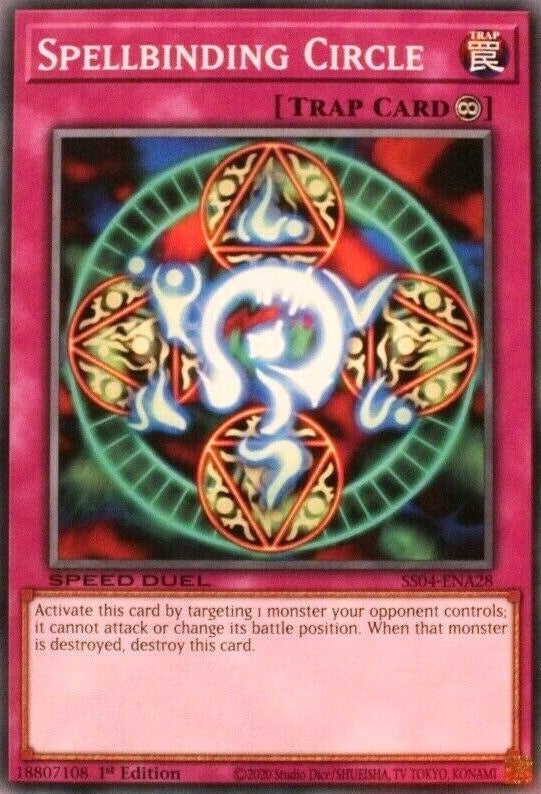 Image for Spellbinding Circle (SS04-ENA28) (SS04) - YuGiOh