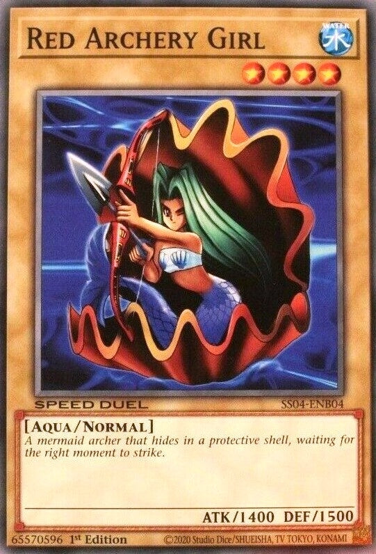 Image for Red Archery Girl (SS04-ENB04) (SS04) - YuGiOh