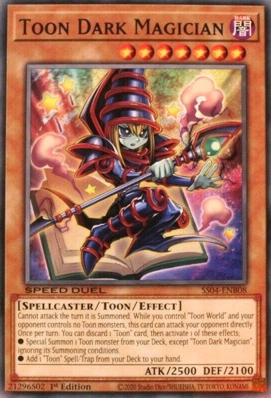 Image for Toon Dark Magician (SS04-ENB08) (SS04) - YuGiOh