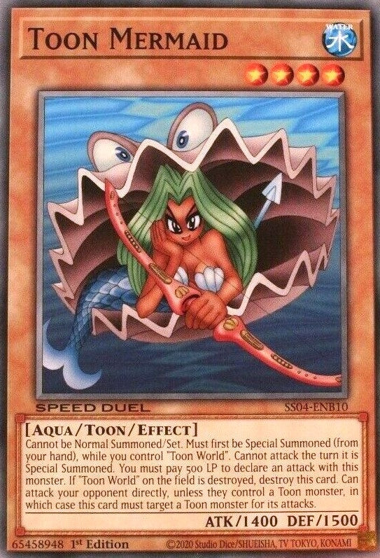 Image for Toon Mermaid (SS04-ENB10) (SS04) - YuGiOh
