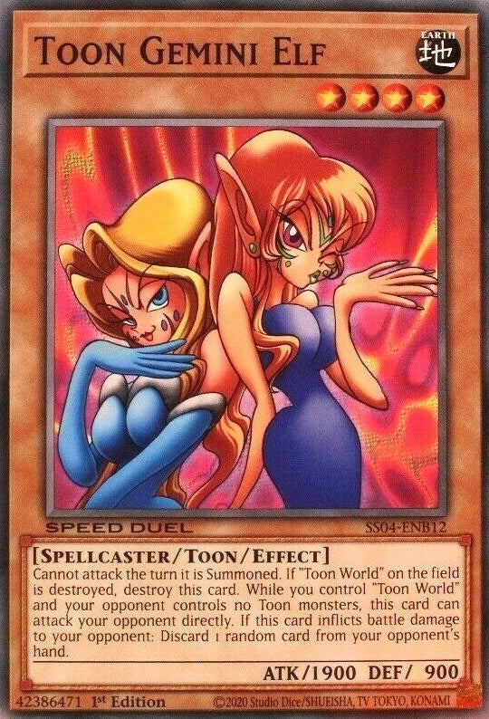 Image for Toon Gemini Elf (SS04-ENB12) (SS04) - YuGiOh