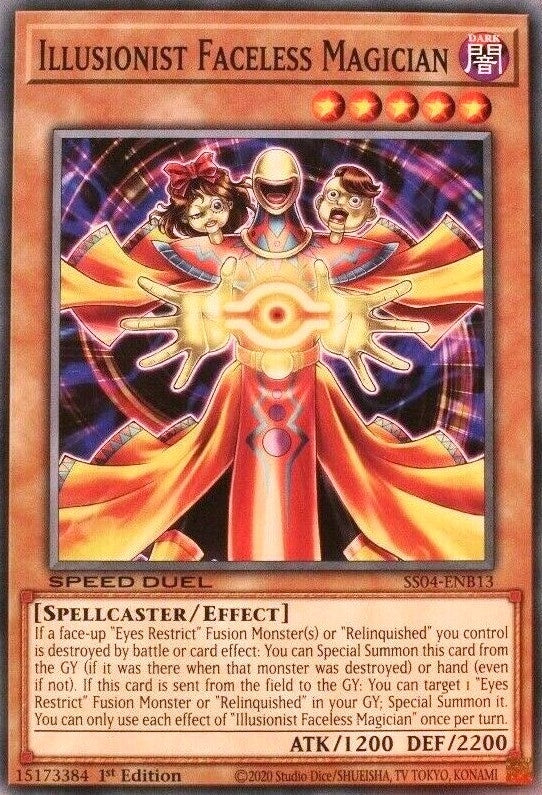 Image for Illusionist Faceless Magician (SS04-ENB13) (SS04) - YuGiOh