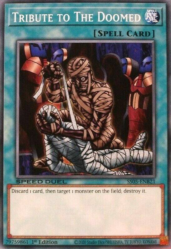 Image for Tribute to The Doomed (SS05-ENB21) (SS05) - YuGiOh