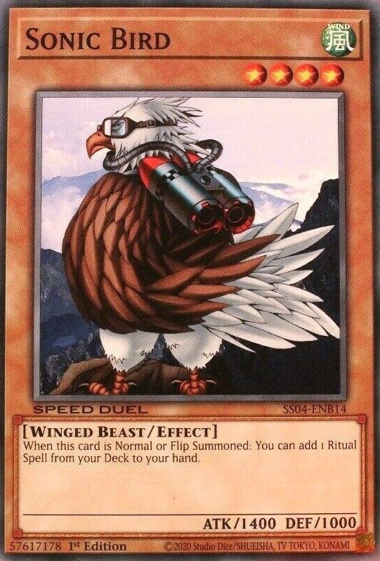 Image for Sonic Bird (SS04-ENB14) (SS04) - YuGiOh