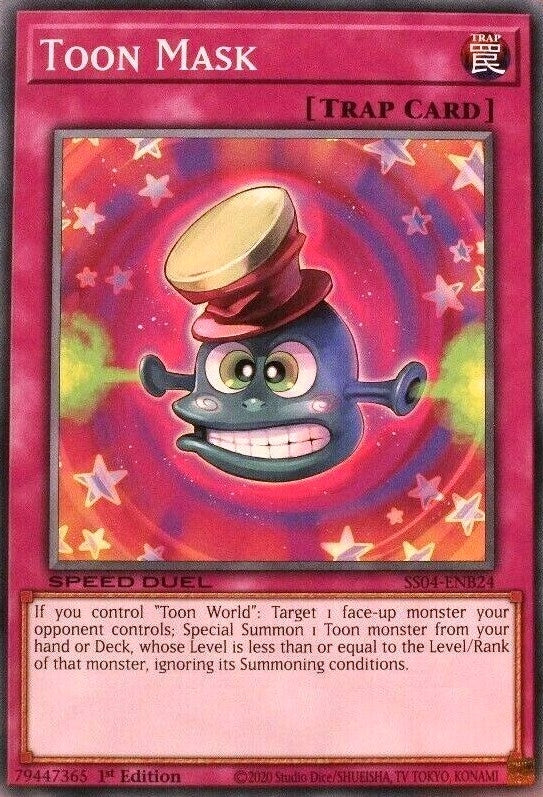 Image for Toon Mask (SS04-ENB24) (SS04) - YuGiOh