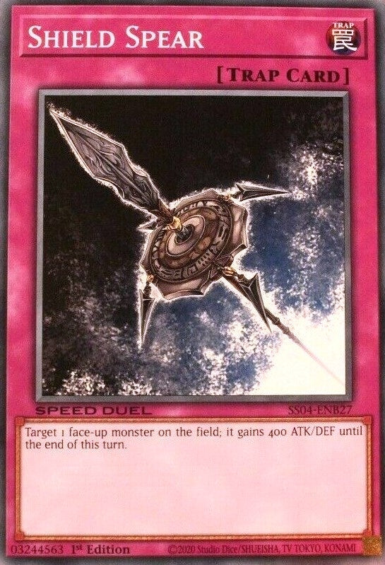 Image for Shield Spear (SS04-ENB27) (SS04) - YuGiOh