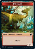 Image for Dinosaur // Human Soldier (003) Double-Sided Token (8 // 3) (Ikoria: Lair of Behemoths) - Magic: The Gathering