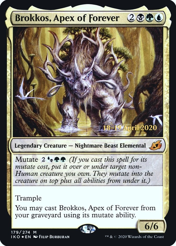 Image for Brokkos, Apex of Forever (179) (Prerelease Cards) - Magic: The Gathering