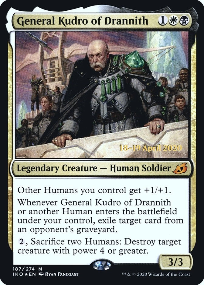 Image for General Kudro of Drannith (187) (Prerelease Cards) - Magic: The Gathering