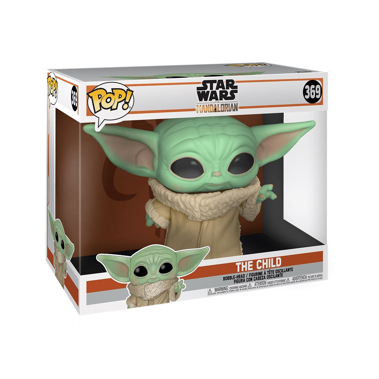 Image for Star Wars The Mandalorian: The Child Super Sized 10" (Bobble-Head) - Funko