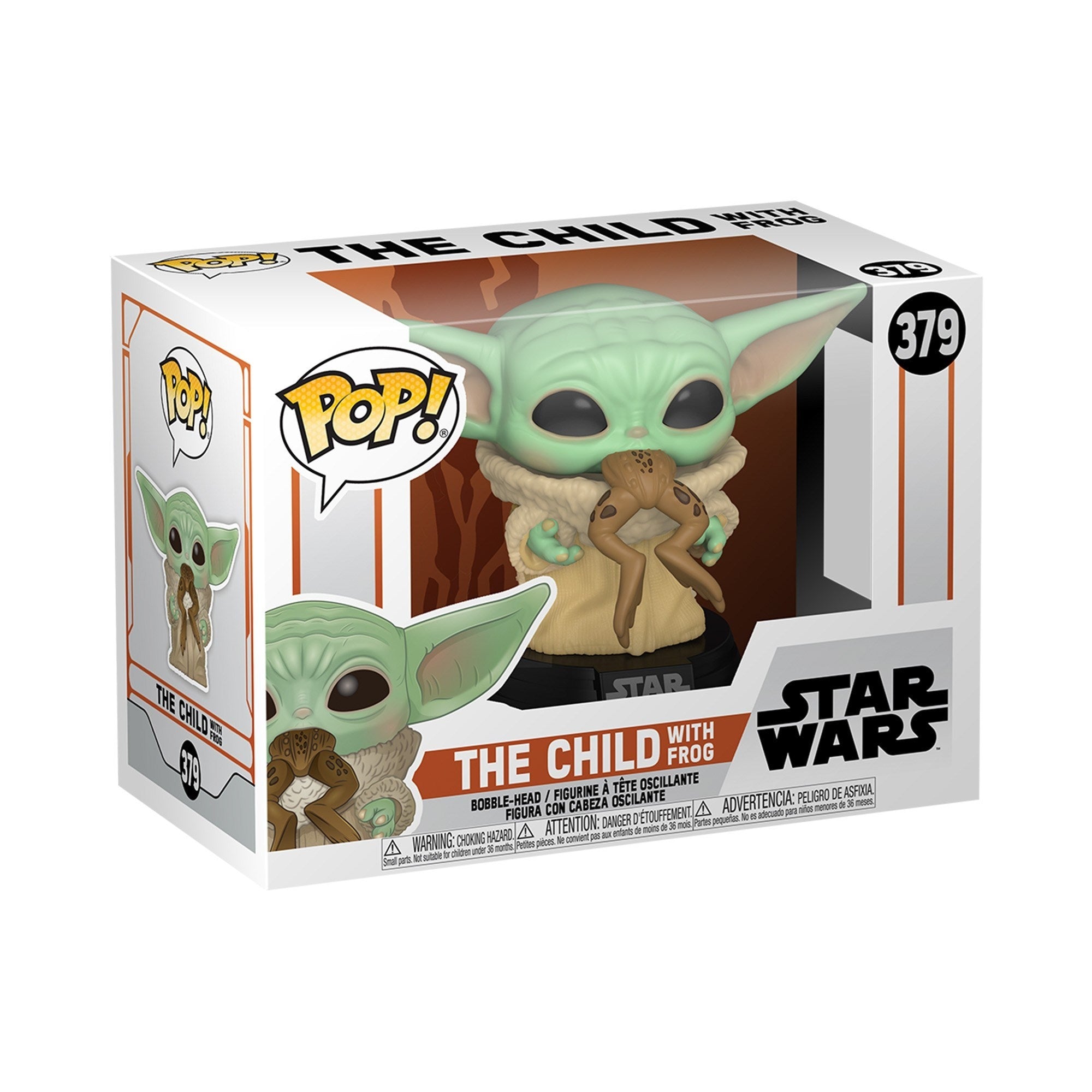 Image for Star Wars The Mandalorian: The Child with Frog (Bobble-Head) - Funko