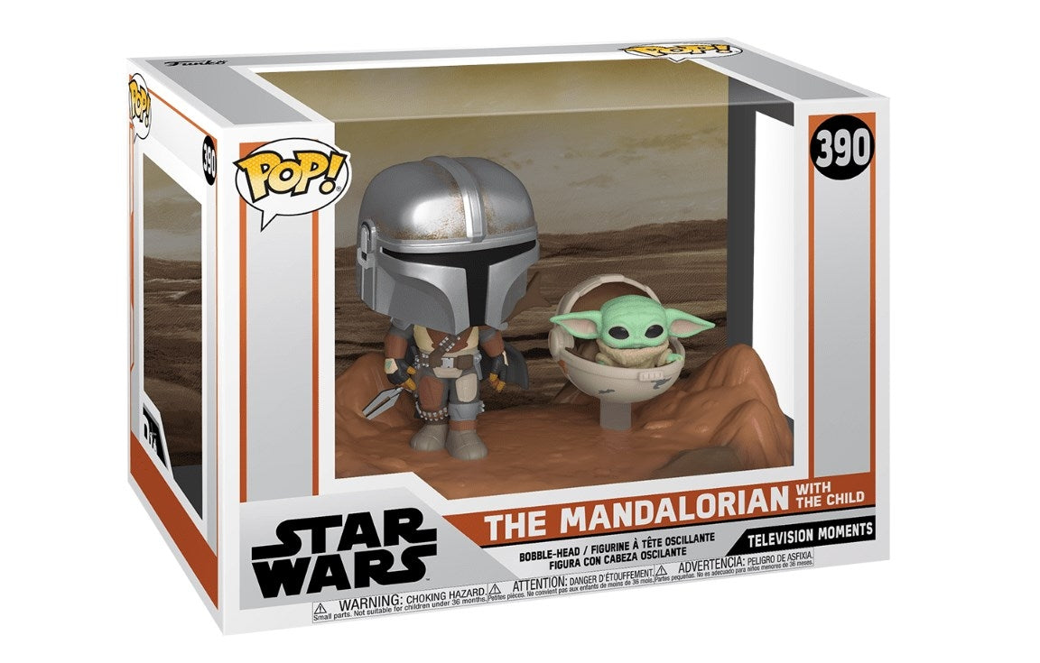 Image for Star Wars The Mandalorian: The Mandalorian with The Child 2-Pack (Bobble Head) - Funko