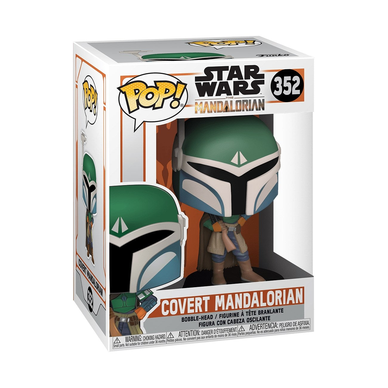 Image for Star Wars The Mandalorian: Covert Mandalorian (Bobble-Head) - Funko