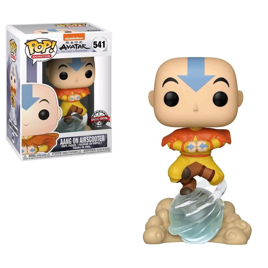Image for Avatar: the Last Airbender: Aang on Airscooter (Hot Topic Exclusive) - Funko