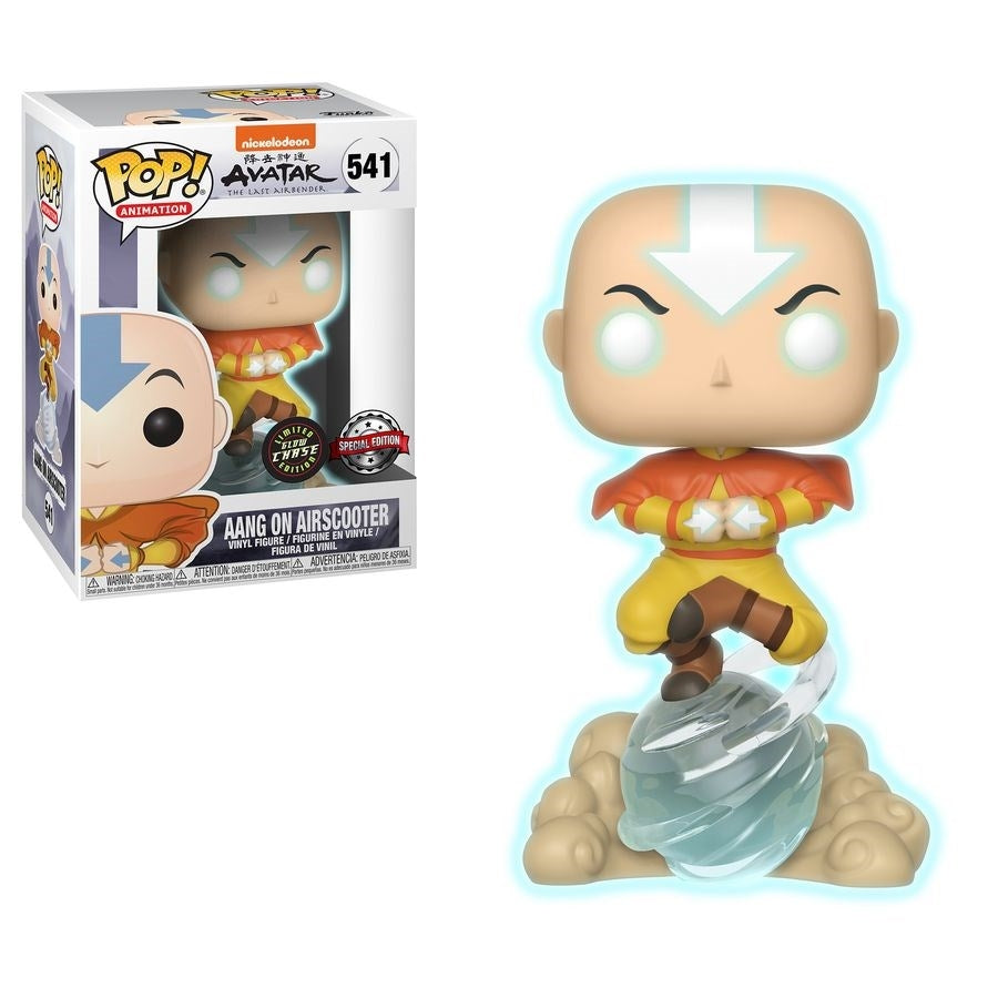 Image for Avatar: the Last Airbender: Aang on Airscooter (Limited Edition Chase) (Hot Topic Exclusive) - Funko