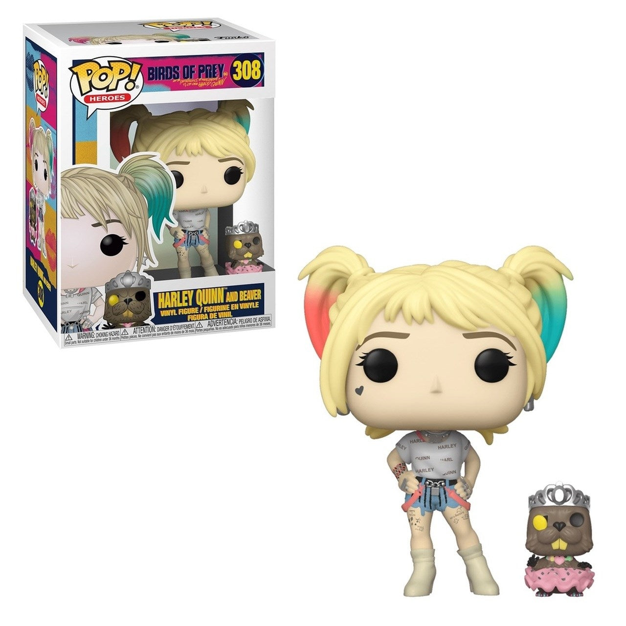 Image for Birds of Prey: Harley Quinn and Beaver - Funko