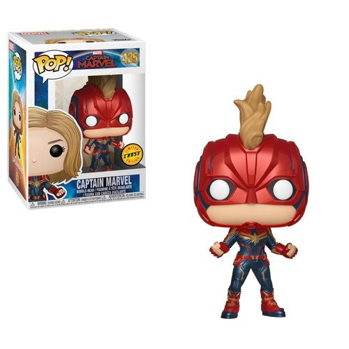 Image for Captain Marvel: Captain Marvel (Masked) (Limited Edition Chase) (Bobble-Head) - Funko